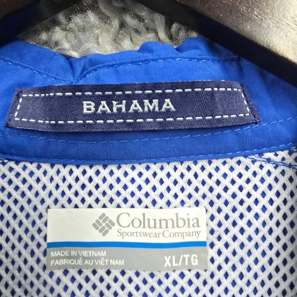 Columbia Bahama Shirt Men XL Button Omni Shade PFG Vented Fishing UPF 50 New - Picture 5 of 12